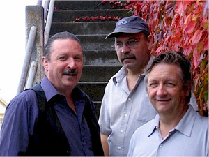 Jeff Sherman, Jerry Cook, Greg Sherman in Port Townsend